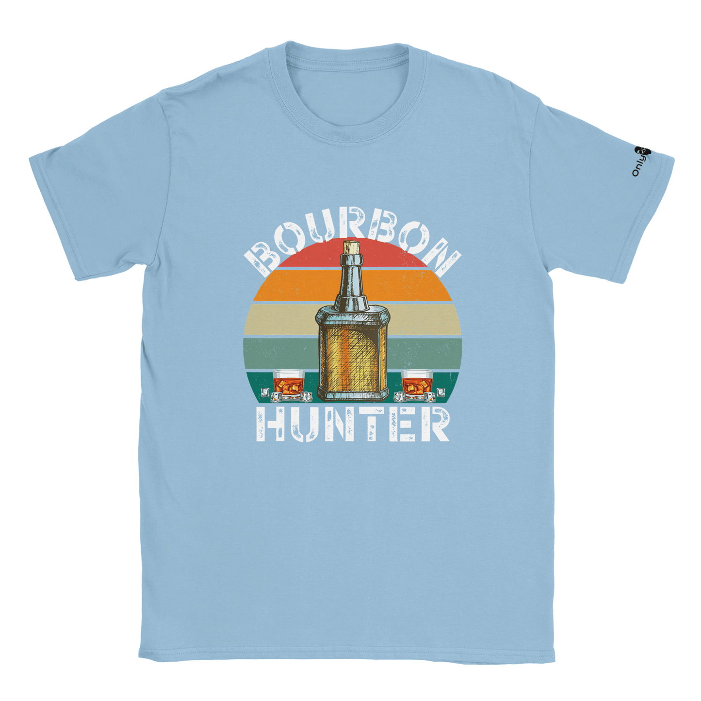 Dad-The Bourbon Hunter - Only Dads T-shirt