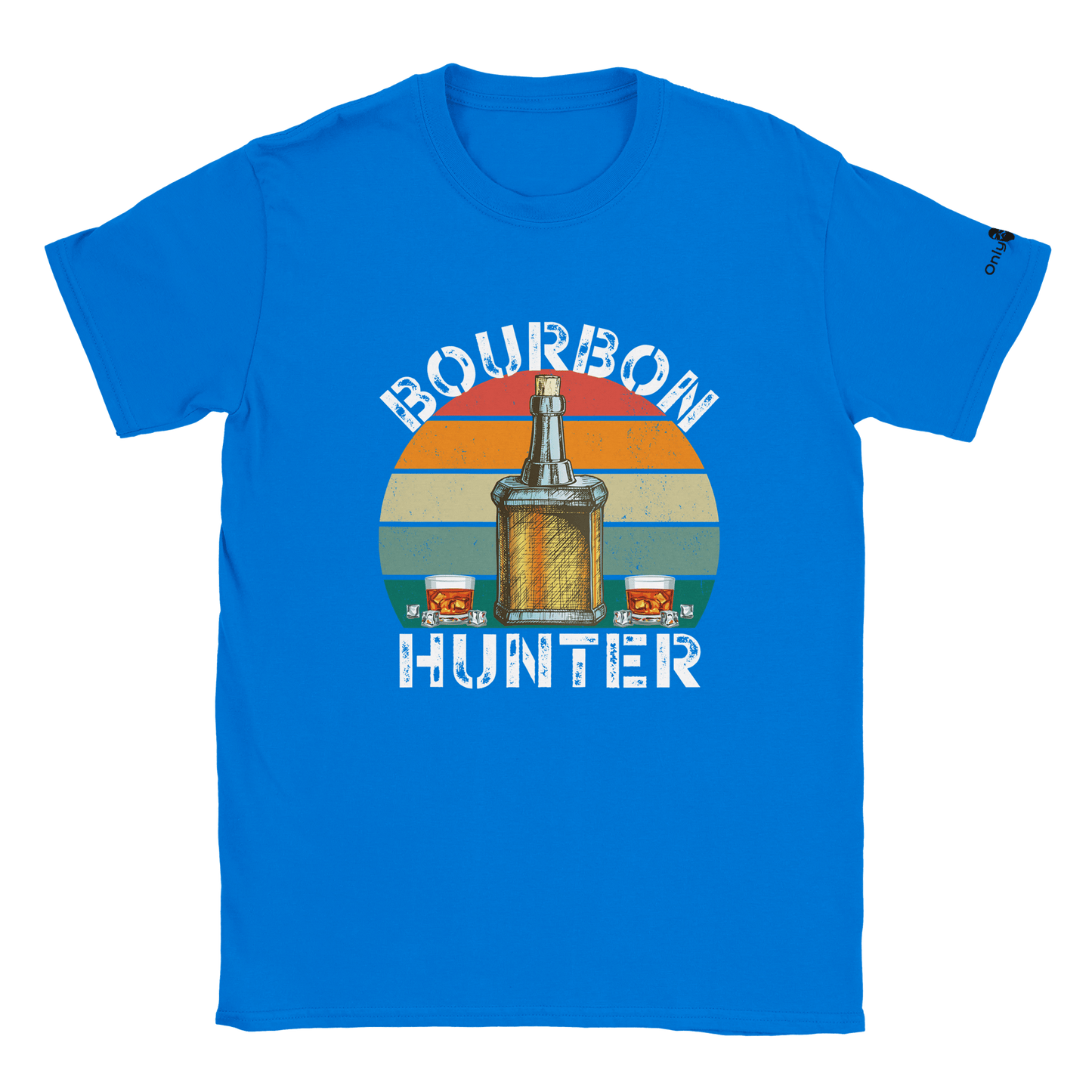 Dad-The Bourbon Hunter  - Only Dads T-shirt