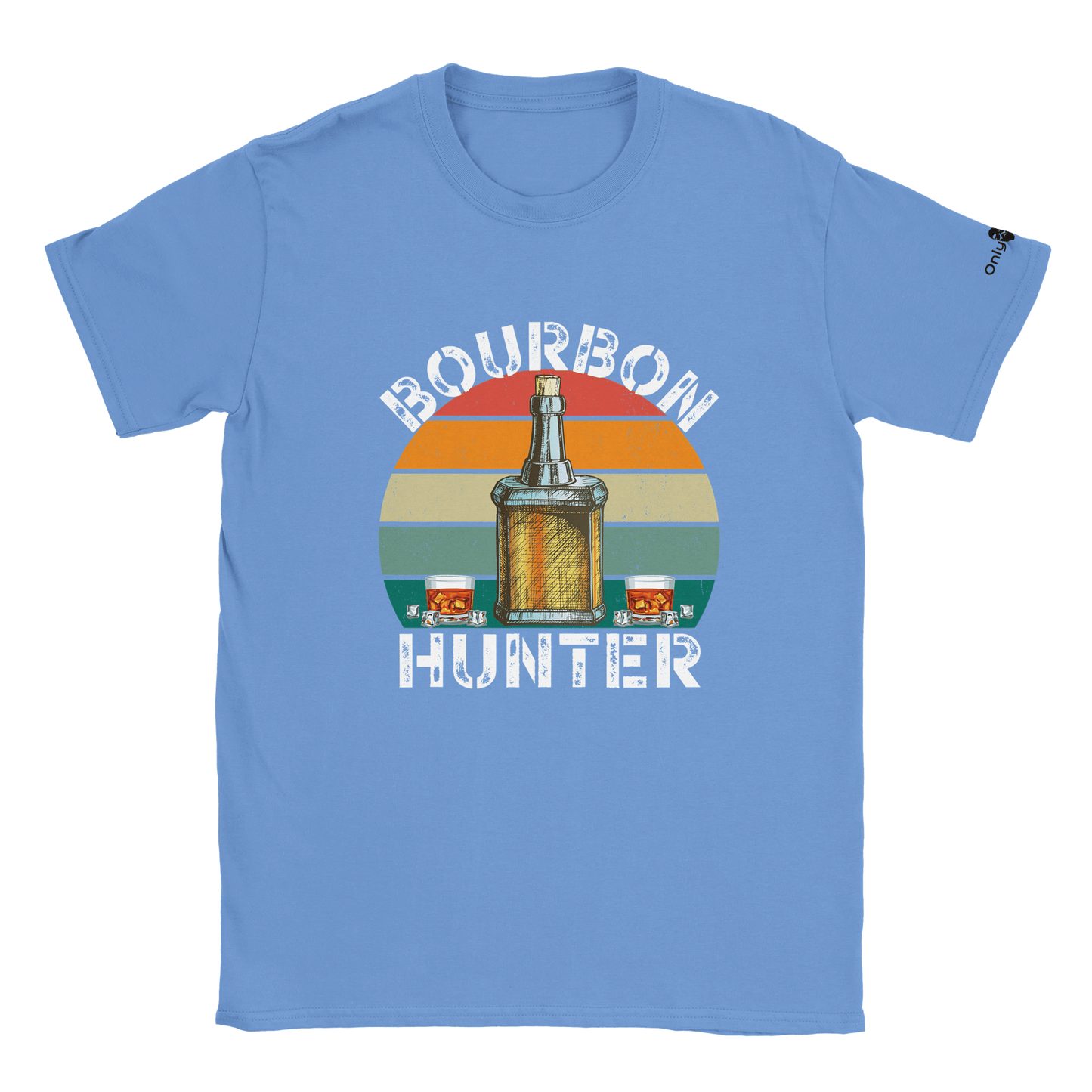 Dad-The Bourbon Hunter  - Only Dads T-shirt