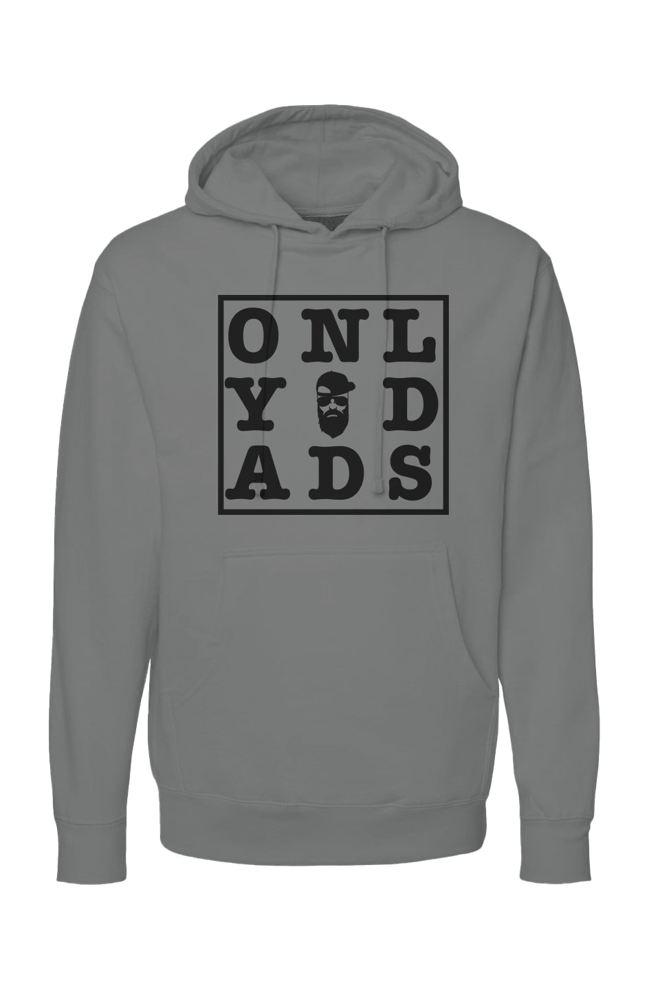 Only Dads Word Search Hoodie - Black
