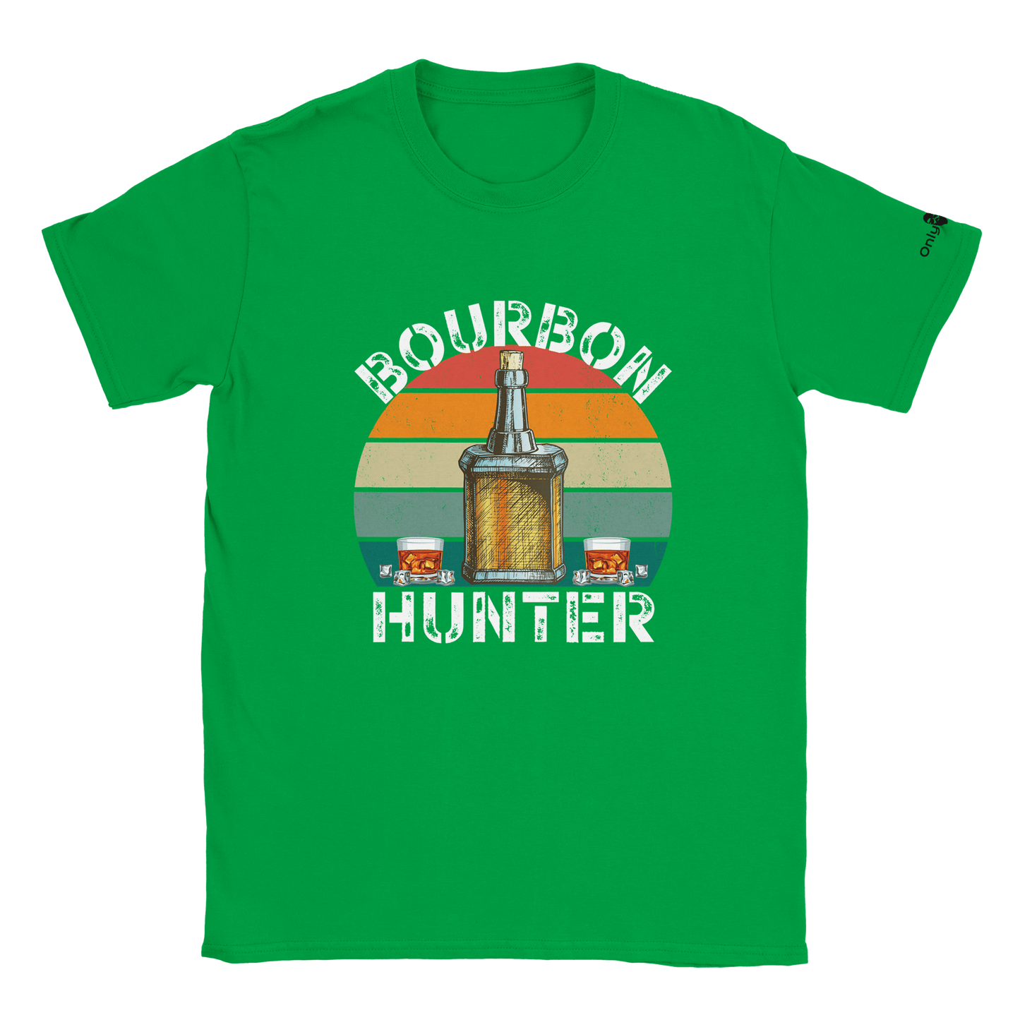 Dad-The Bourbon Hunter  - Only Dads T-shirt