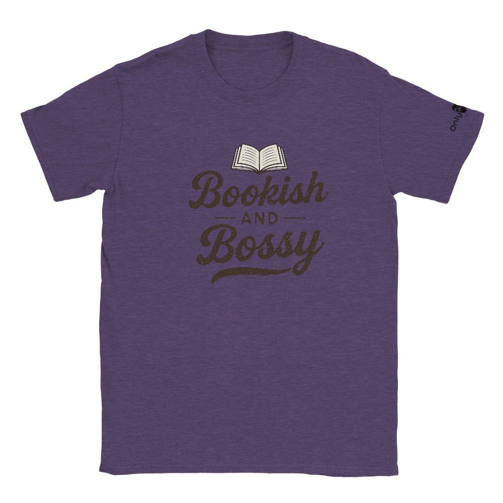 Bookish and Bossy – Only Dads T-Shirt