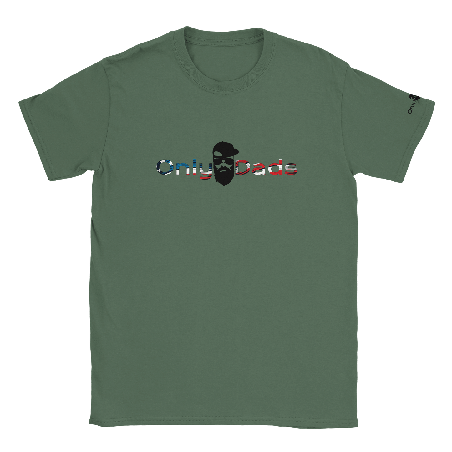 Only Dads Patriotic Logo T-Shirt