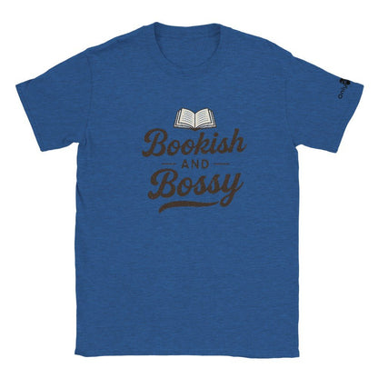 Bookish and Bossy – Only Dads T-Shirt
